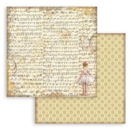 Block de cartulinas Fondo"The Nutcracker" - Cascanueces de 30.5x30.5cm (vista 5)