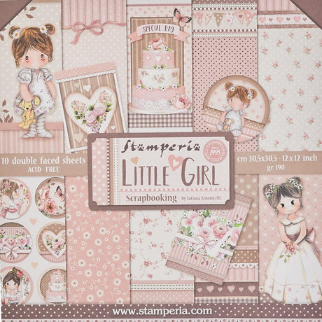 Block de cartulinas para niña 30.5x30.5cm
