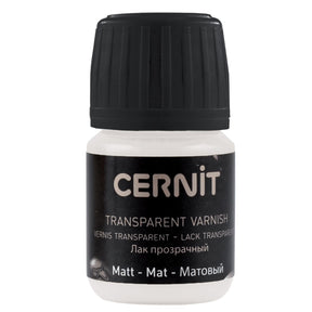 Barniz Cernit mate transparente base agua – frasco de 30 ml