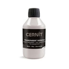 Barniz Cernit mate transparente base agua – frasco de 250 ml
