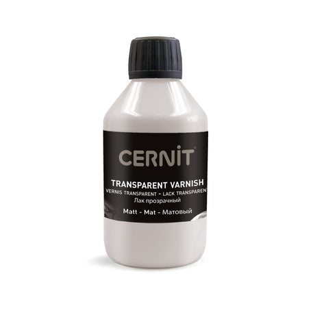 Barniz Cernit mate transparente base agua – frasco de 250 ml