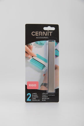 Cernit set de 2 cuchillas rígidas con protector para arcilla polimérica