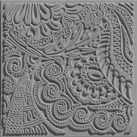 Placa de textura Cernit Momentos para arcilla polimérica – 9x9 cm
