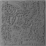 Placa de textura Cernit Hojas para arcilla polimérica – 9x9 cm