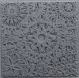 Placa de textura Cernit Mandala para arcilla polimérica – 9x9 cm