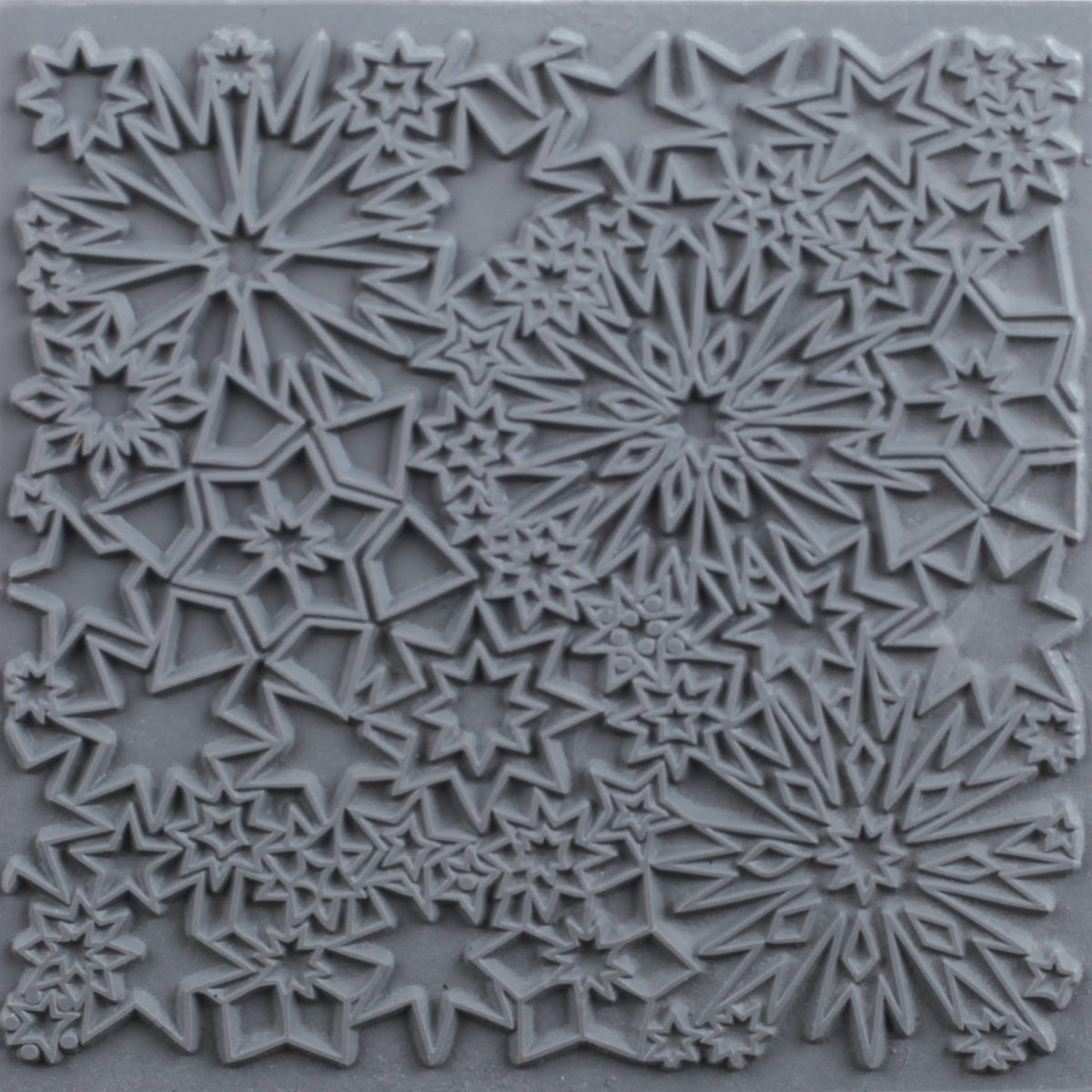 Placa de textura Cernit Constelación para arcilla polimérica – 9x9 cm
