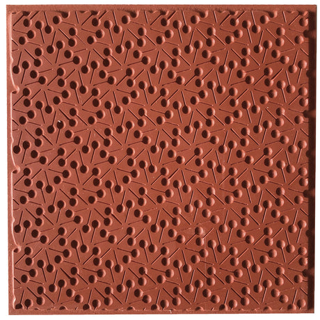 Placa de textura Cernit Lolipops para arcilla polimérica – 9x9 cm