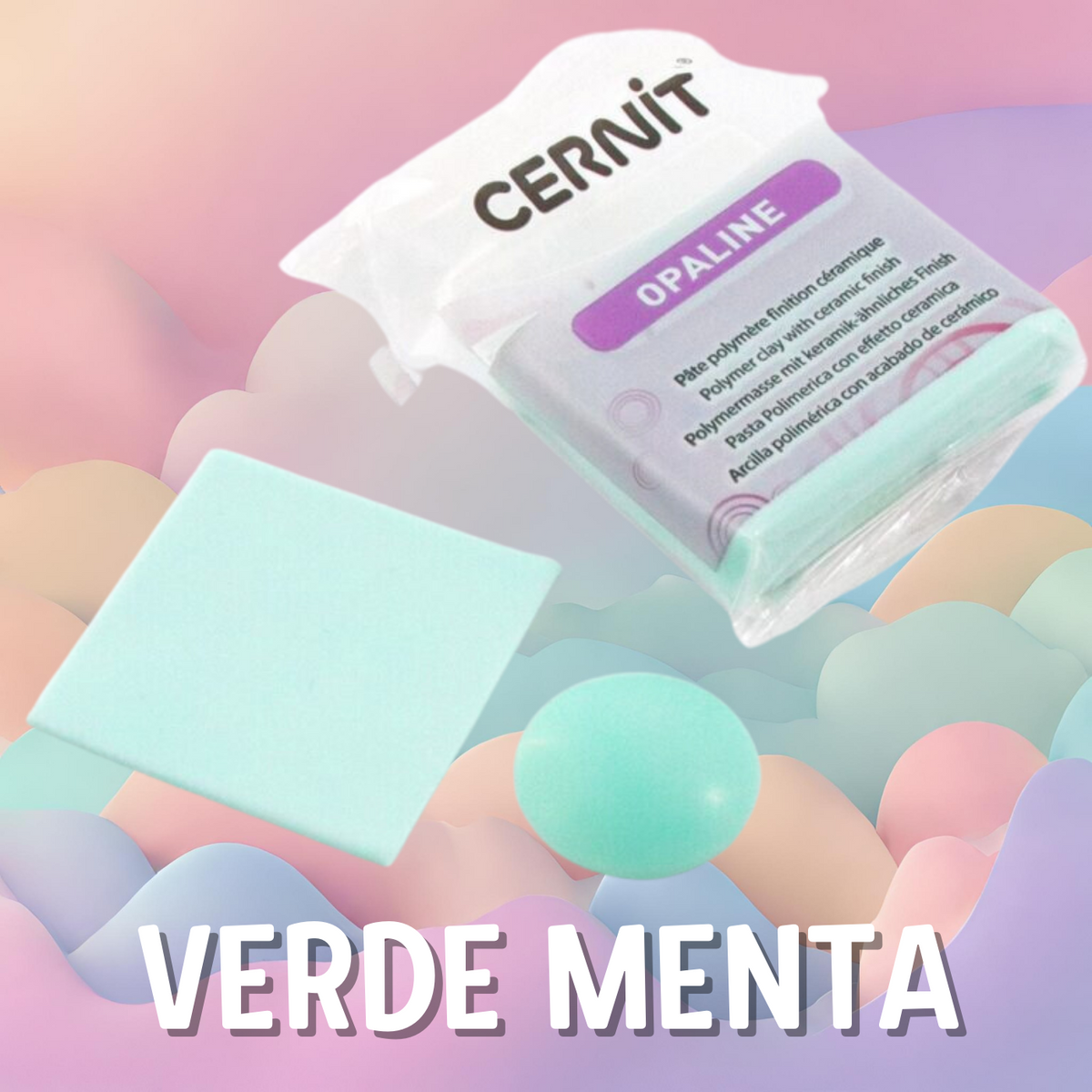 Arcilla Polimérica Opaline 56g (vista 3)