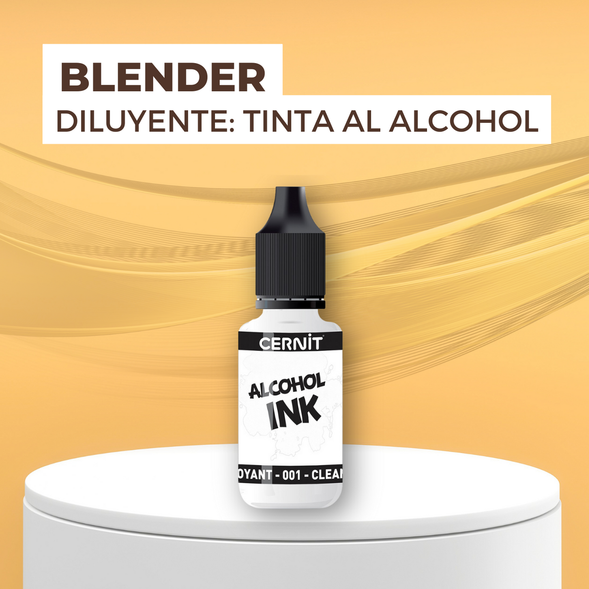 BLENDER: Diluyente para Tintas al alcohol 20ml