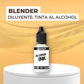 BLENDER: Diluyente para Tintas al alcohol 20ml