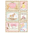 Papel de arroz A4 28gr Daydream Cards - rosa