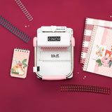 Encuadernadora Cinch: Agujeros cuadrados - Rosado Pastel