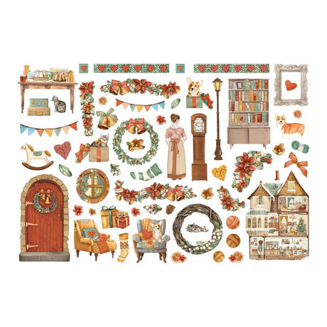 Ephemera Romantic All Around Xmas - Navidad (vista 2)