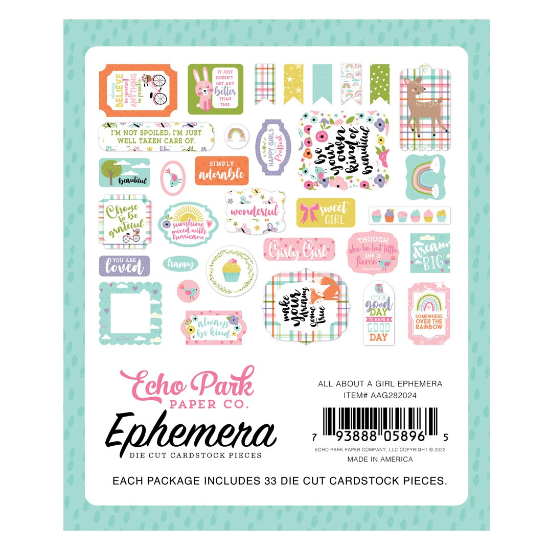 Ephemera All About A Girl