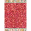 Papel de arroz A4 28gr Patchwork - Fondo rojo
