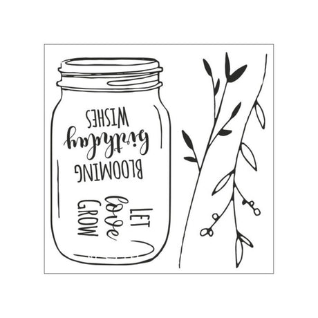 Troqueles Framelits con Sellos Birthday Jar (vista 3)
