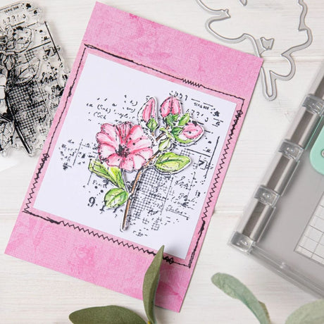 Troqueles Framelits con Sellos Diseño Floral (vista 2)
