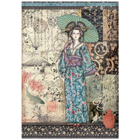 Papel de arroz A4 28gr Sir Vagabond in Japan - Lady