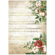 Papel de arroz A4 28gr Romantic Home for the holidays – Música – Navidad