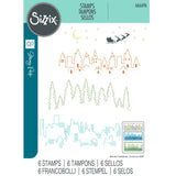 Sellos Clear A5 Cosmopolitan - Navidad
