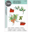 Sellos Clear A5 con Framelits Acebo - Navidad