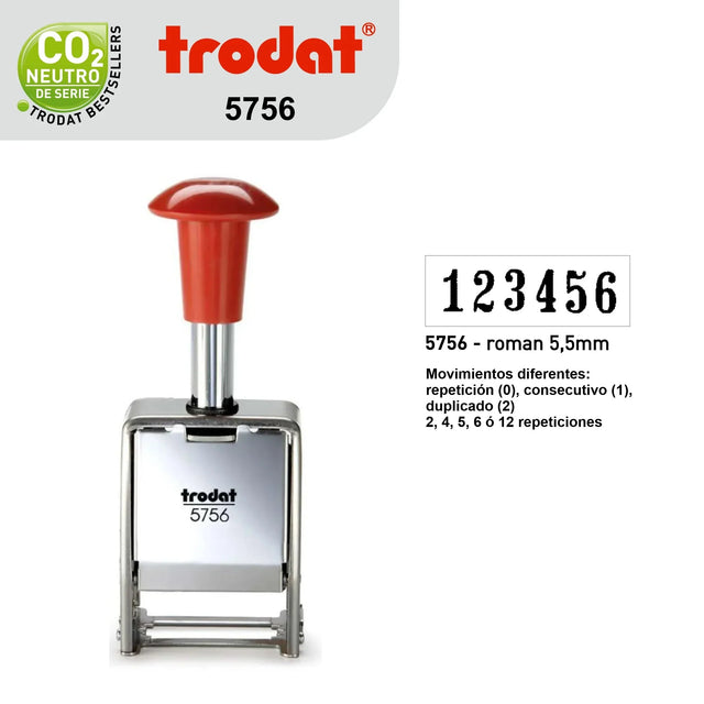 Numerador automático Trodat 5756