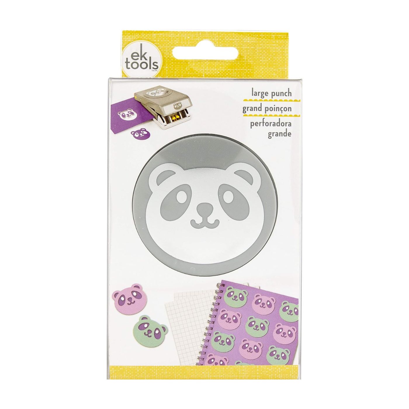 Perforadora Grande Carita de Oso Panda