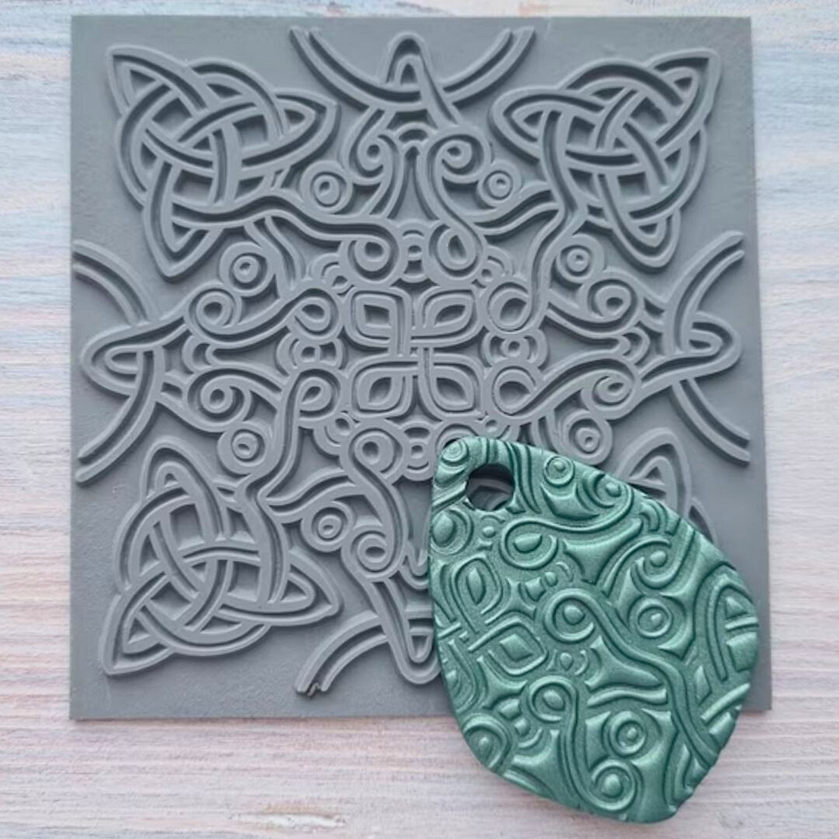 Placas de textura para arcilla (vista 8)