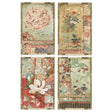 Papel de arroz A4 28gr Jardín Oriental Postales Japonesas