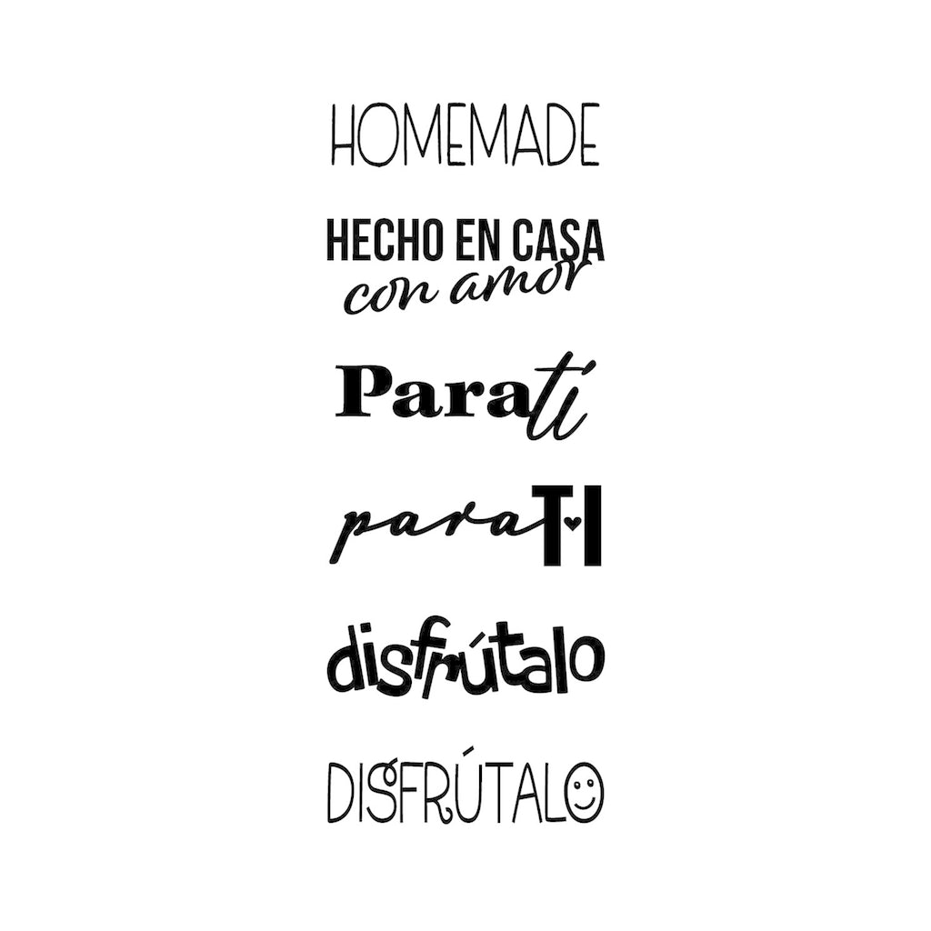 Trodat Creation frases hecho en casa