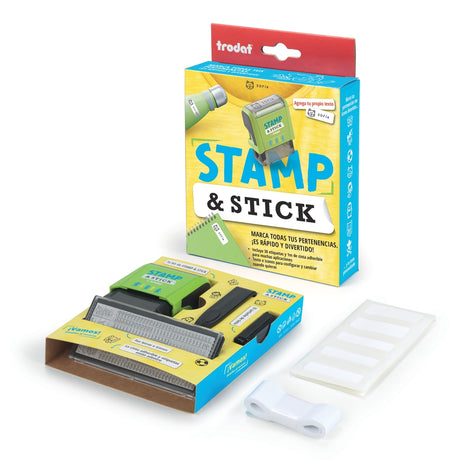 Sello para tela y etiquetas Stamp & Stick