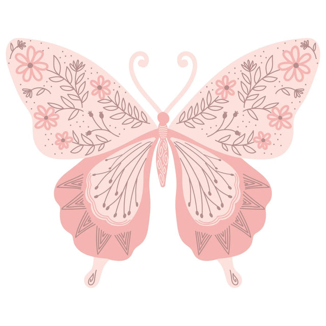 Sellos Clear en capas Mariposa