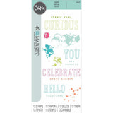 Sellos Clear Hello You Sentiments