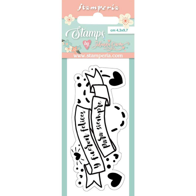 Sellos Clear Felices - Love Story de Johanna Rivero