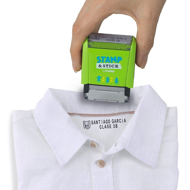 Sello textil Stamp & Stick Trodat