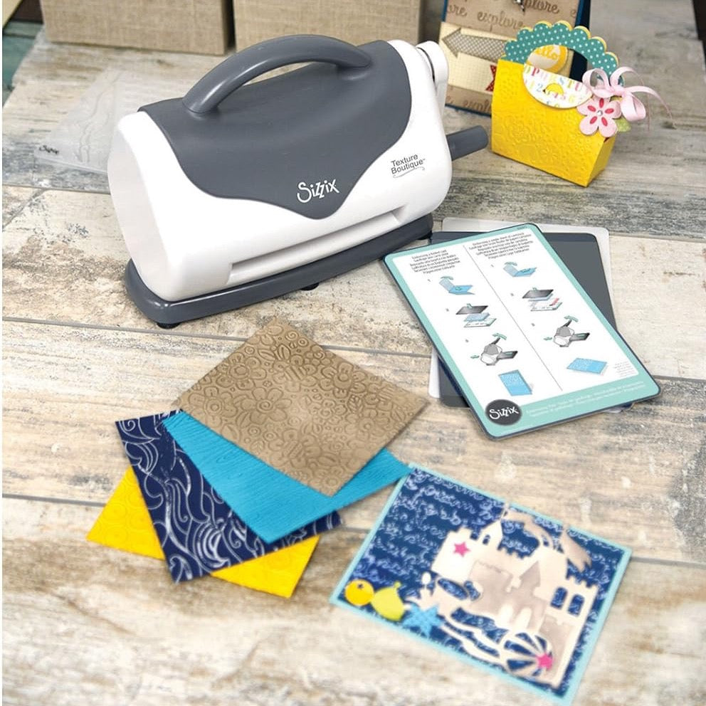 Máquina repujado Texture Boutique con kit de inicio