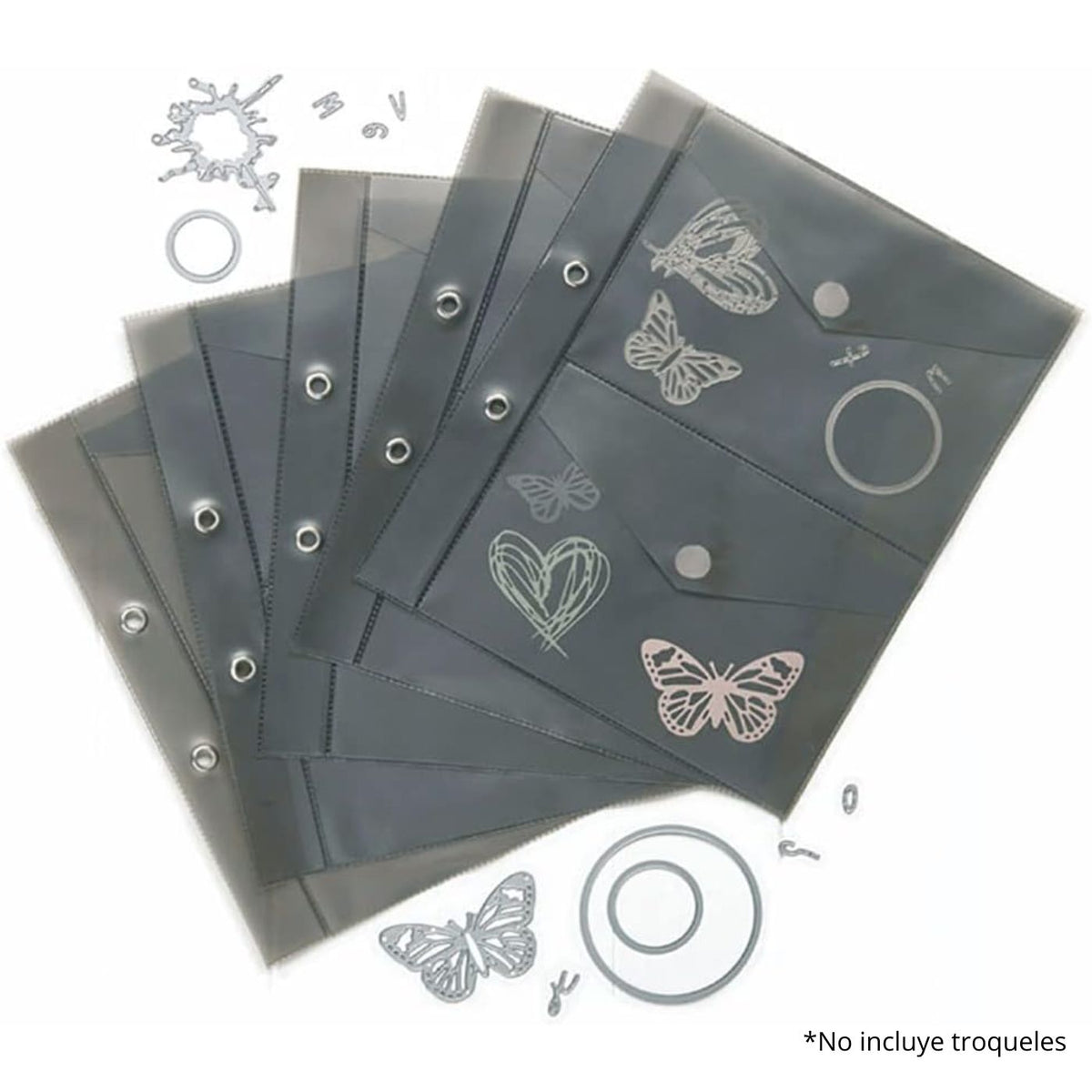 Set Sobres / Insertos para guardar Troqueles A4 (vista 2)
