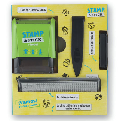 Sello para tela y etiquetas Stamp & Stick (vista 9)