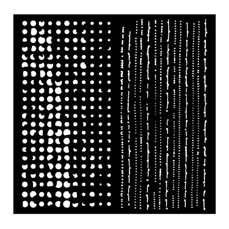 Stencil 18x18cm The Nutcracker Doble Textura