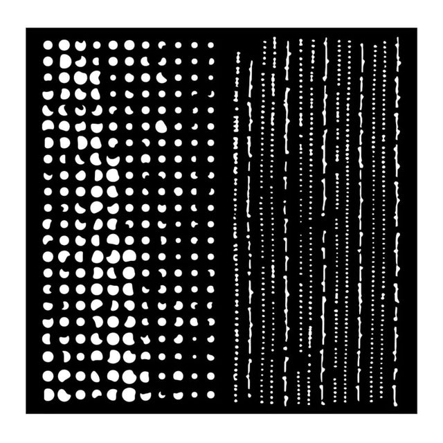 Stencil 18x18cm The Nutcracker Doble Textura