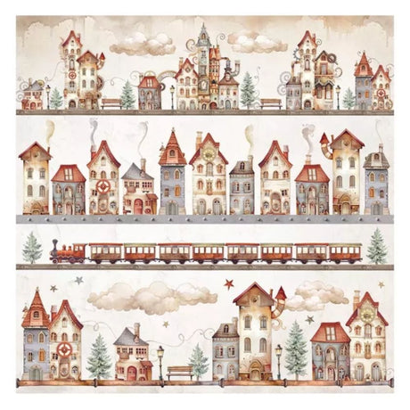 Set de Telas decorativas Poliéster Romantic Gear Up For Christmas 30x30cm - Navidad (vista 4)
