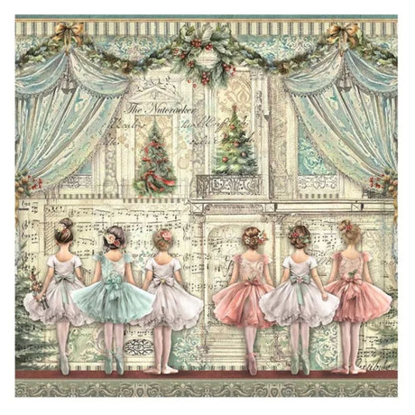 Set de Telas decorativas Poliéster The Nutcracker 30x30cm - Navidad (vista 5)