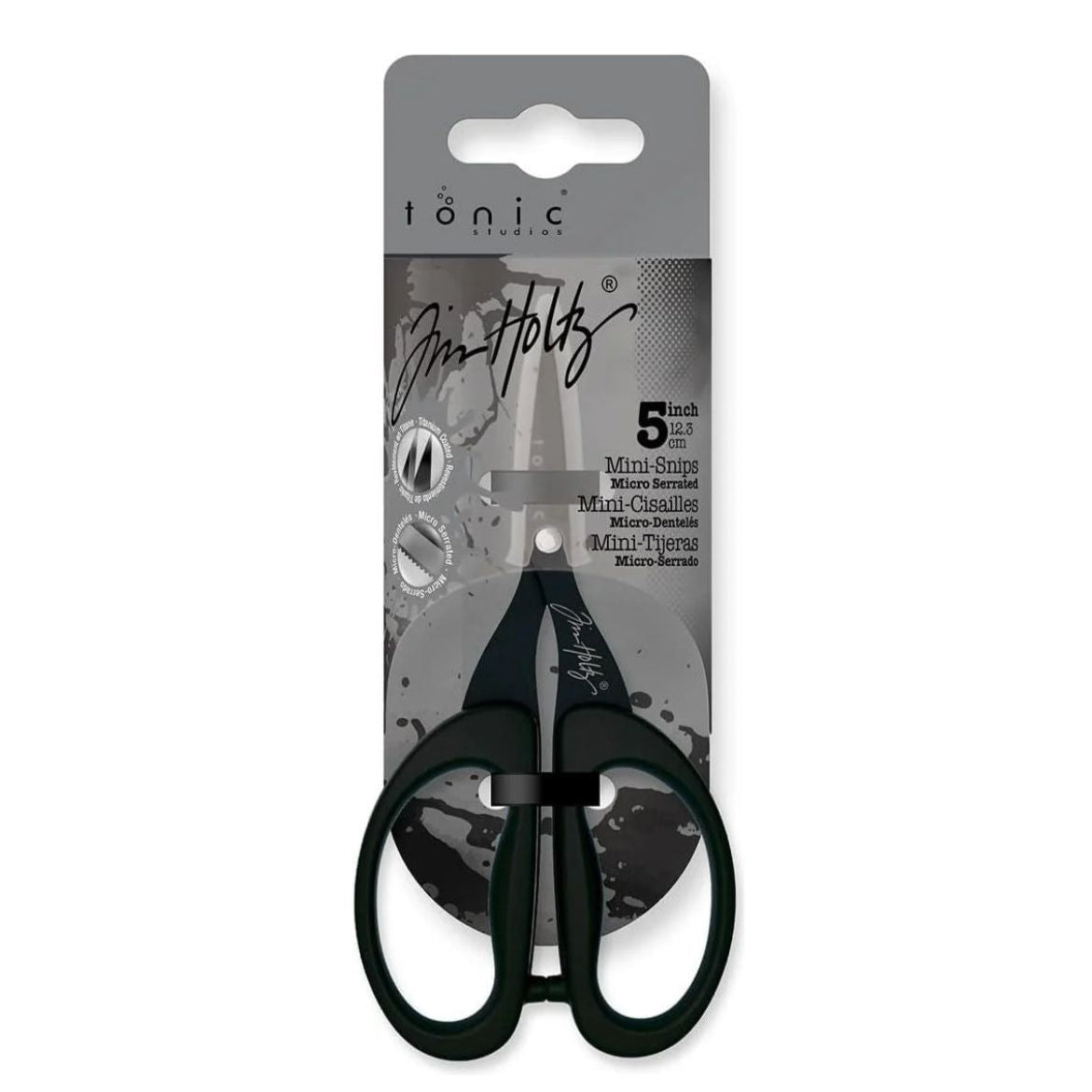 Mini Tijera 5" Micro-Serrada – Tim Holtz (vista 2)