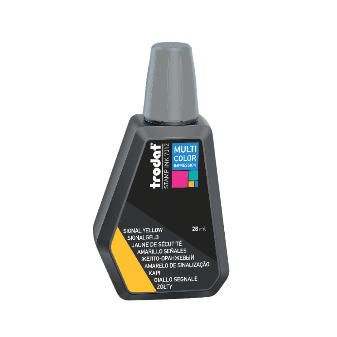 Tinta para sellos Trodat amarilla