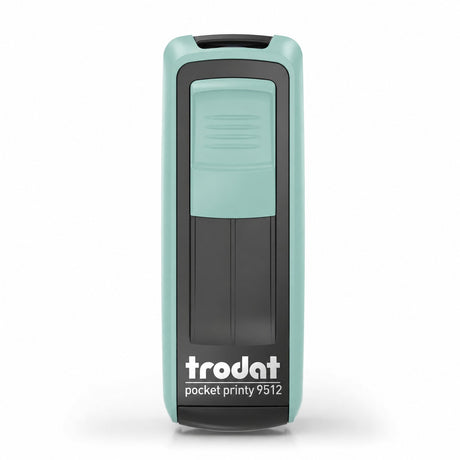 Sello de bolsillo Trodat Pocket Printy 9512 verde pastel