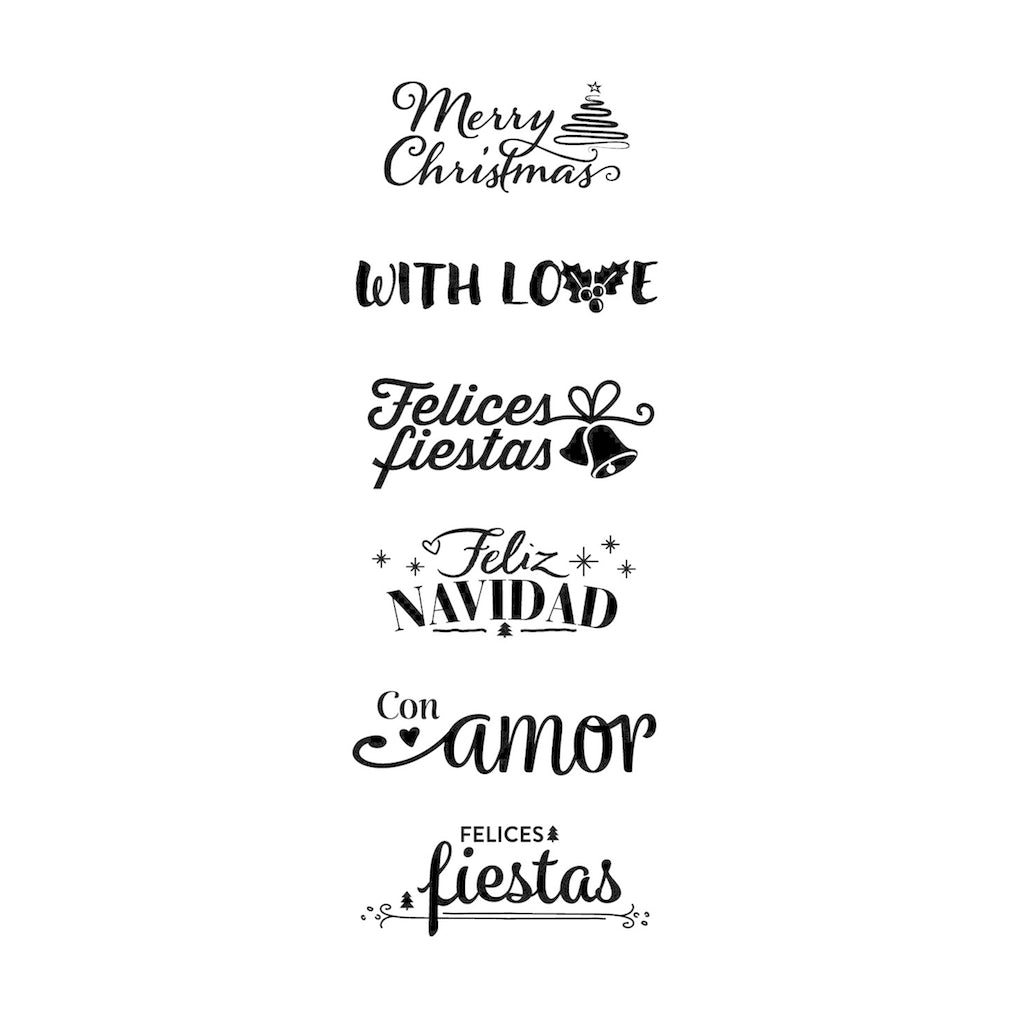 Trodat Creation frases navideñas