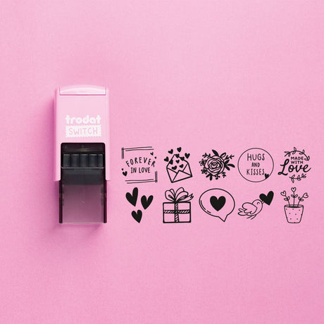 Trodat Switch diseños de amor