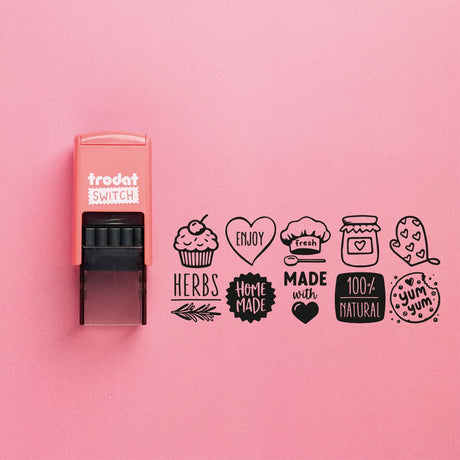 Trodat Switch diseños repostería