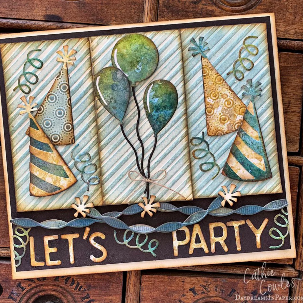 Troqueles Thinlits con Folder de Embossing Celebrate para Sidekick de Tim Holtz (vista 3)