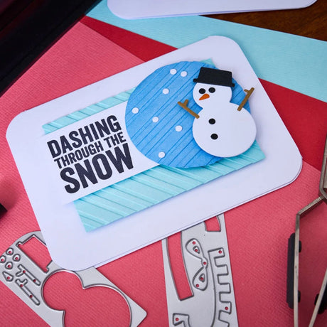 Troqueles Thinlits con Folder Embossing Navidad para Sidekick de Tim Holtz (vista 2)